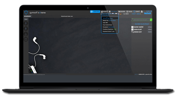 Gymsoft® Extreme Spor Merkezi Yazılım