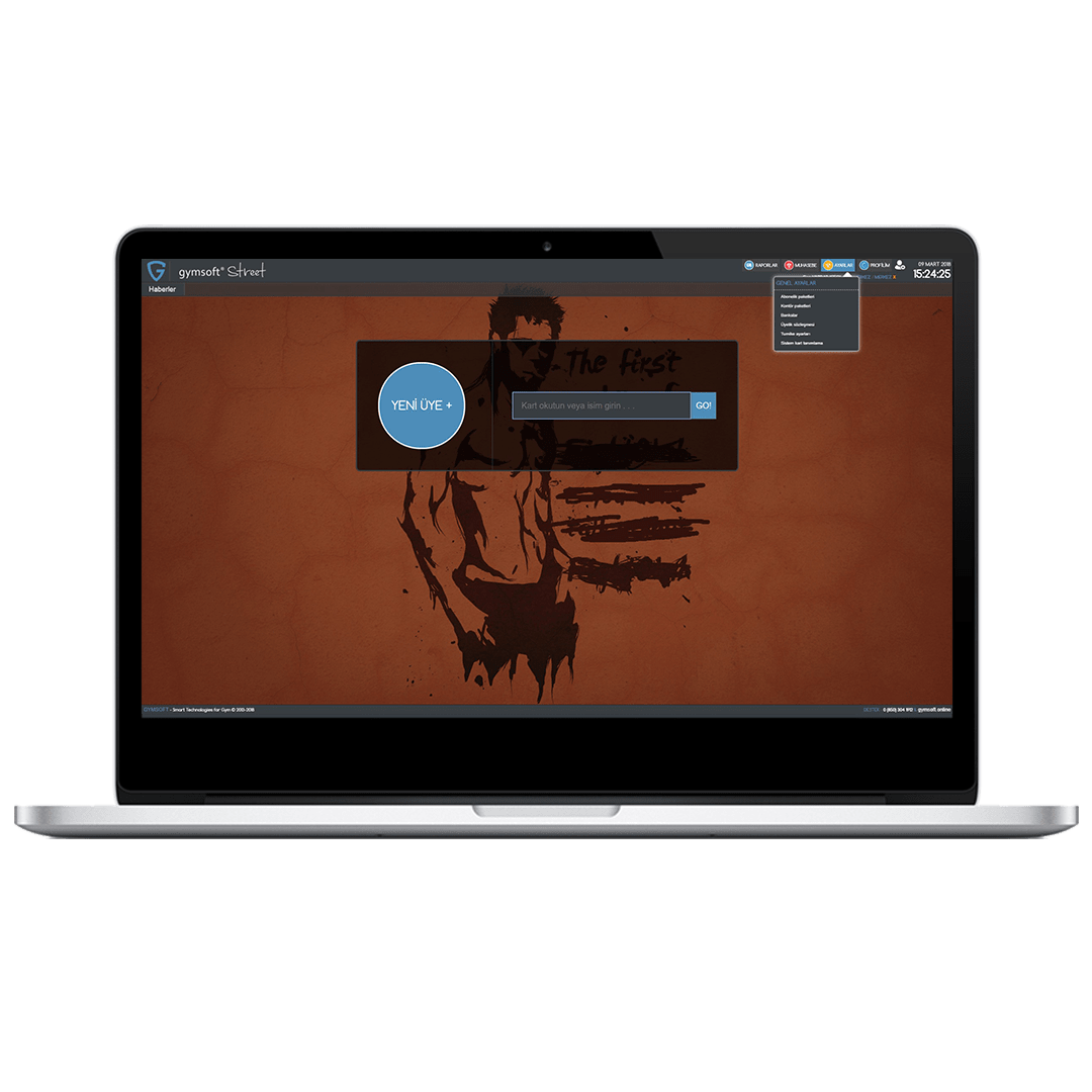 Gymsoft® Extreme Spor Salonu Takip Yazılımı