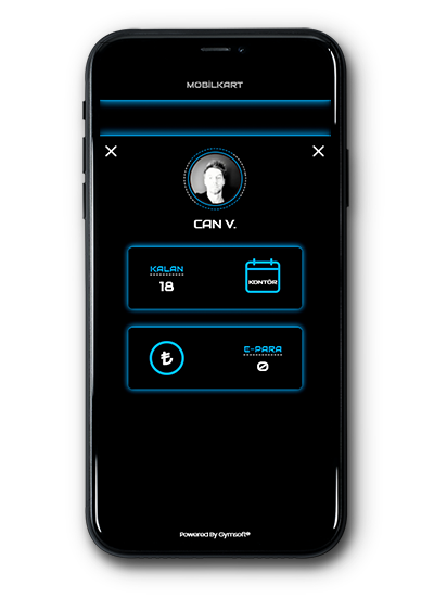 Gymsoft® Mobil Uygulama Mobilkart